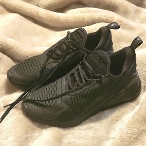 NIKE AIR MAX 270 CASUAL SHOES BLACK SIZE 7.5 WOMEN'S / BOYS YOUTH 6